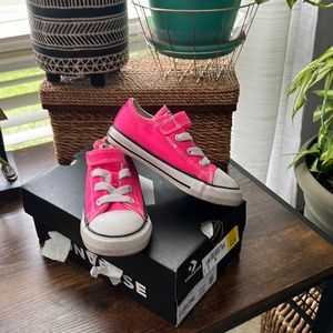 Toddler Size 8 Pink Converse
